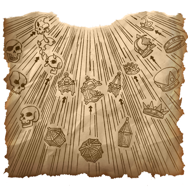Relic scroll fragments