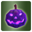 Icon item hat pumpkin violet