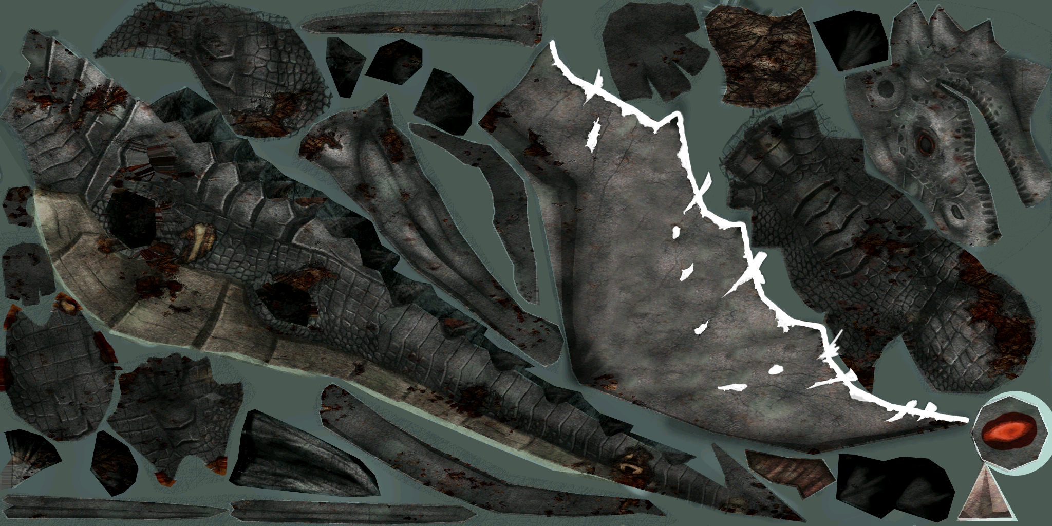 Tenax zombie armor A mask D