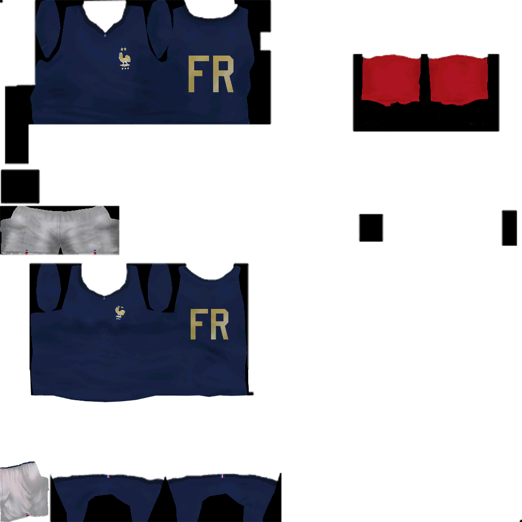 Fc2022 clothing A france warrior DM