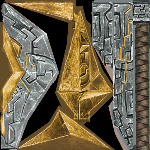 Magnanite 55 weapon staff B D