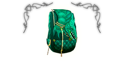 Premium header backpack na thar