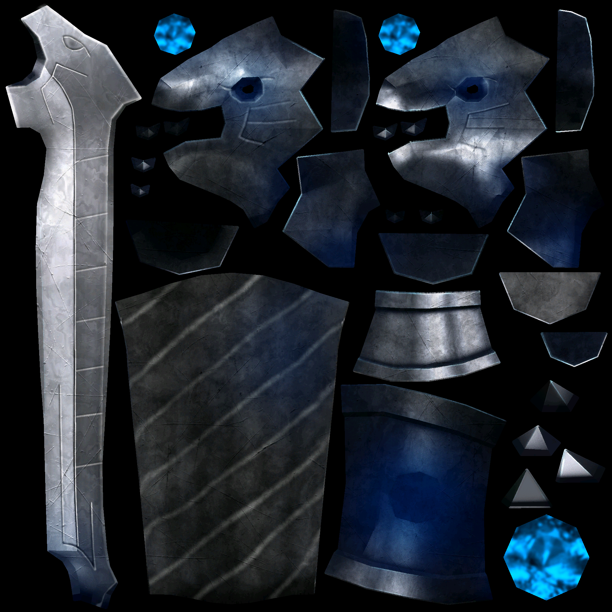 Tchulu weapon sword A DM