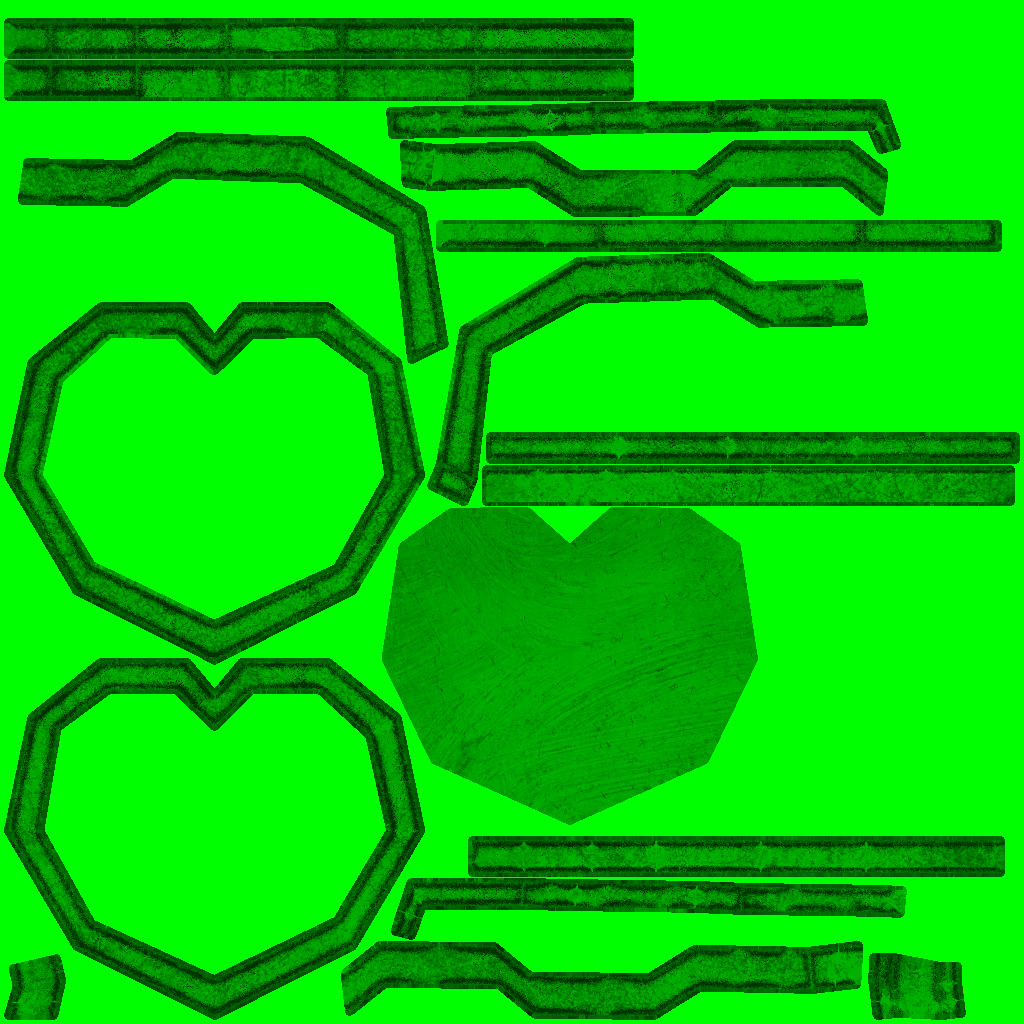 Glasses heart accessory A s