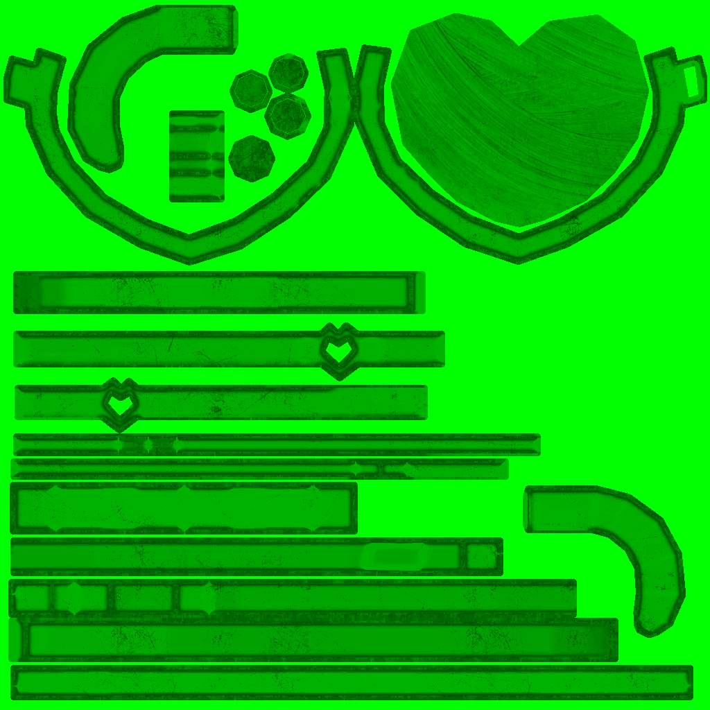 Glasses heart accessory B s