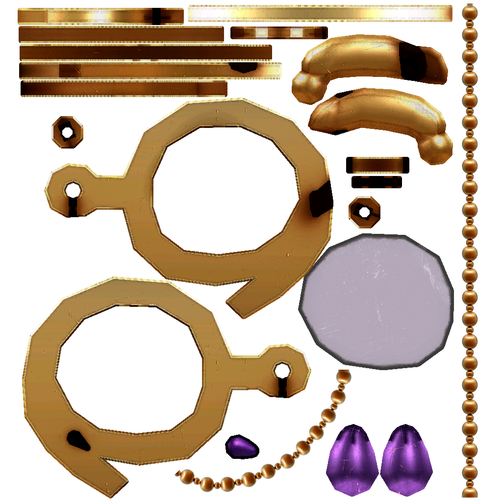 Glasses monocle accessory B DM