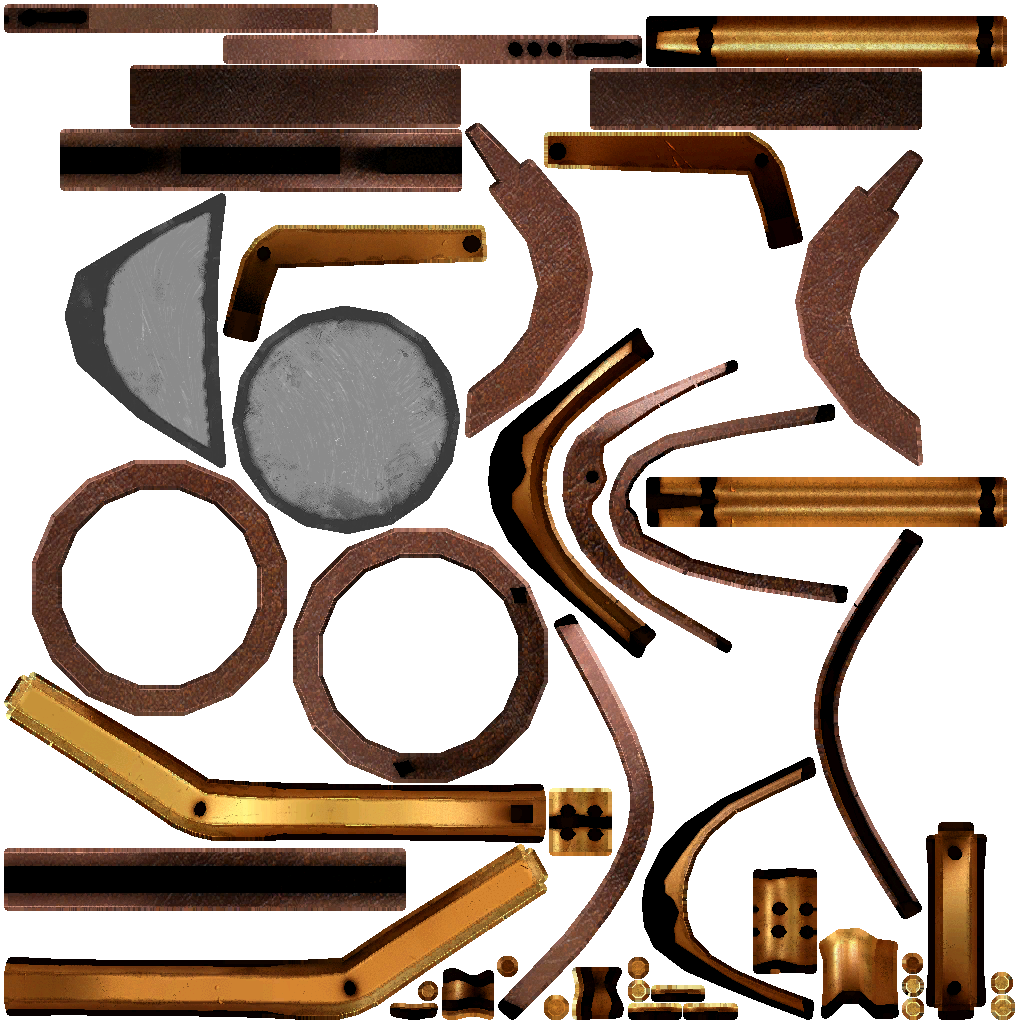Glasses steampunk accessory A DM