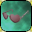 Icon premium accessory glasses heart B