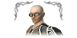 Premium headers accessory glasses antique A