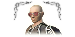 Premium headers accessory glasses heart A