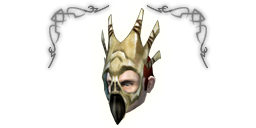Premium headers accessory mask goblin shaman