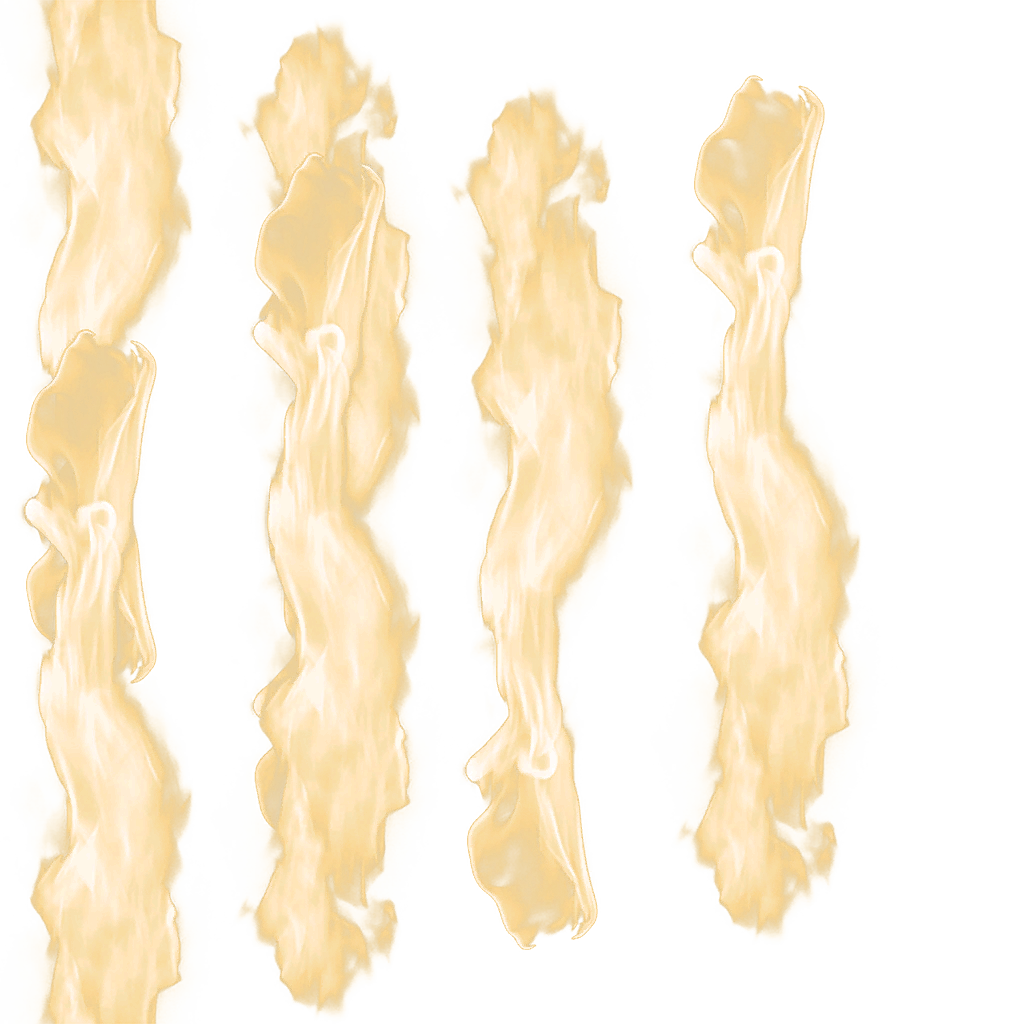 Vfx golden fire A flames