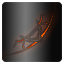 Icon item bow short spectral red