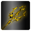 Icon item staff spectral golden