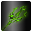 Icon item staff spectral green