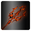 Icon item staff spectral red