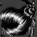Hair half elf female A S