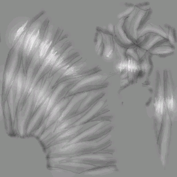 Hair wood elf male B DM