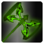 Icon item 2h hammer spectral green