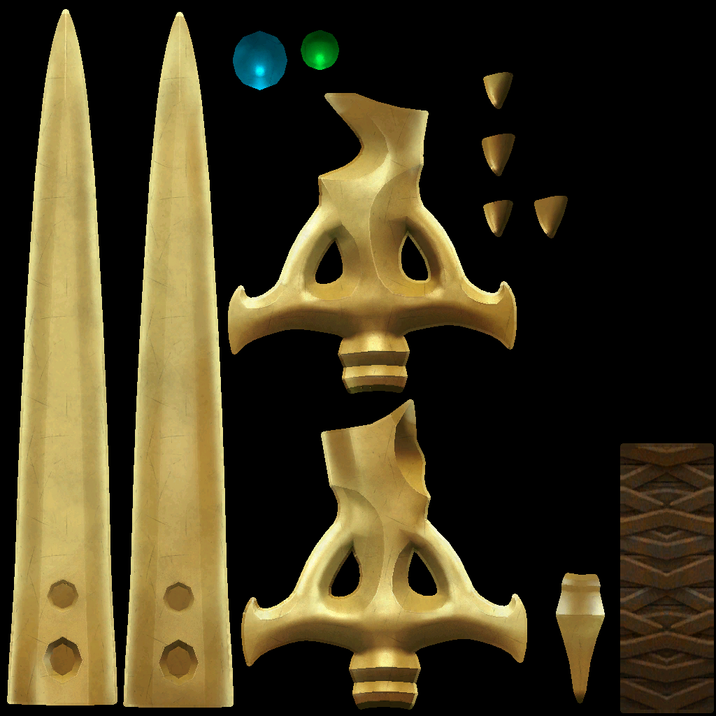 Aquantis weapon sword A D