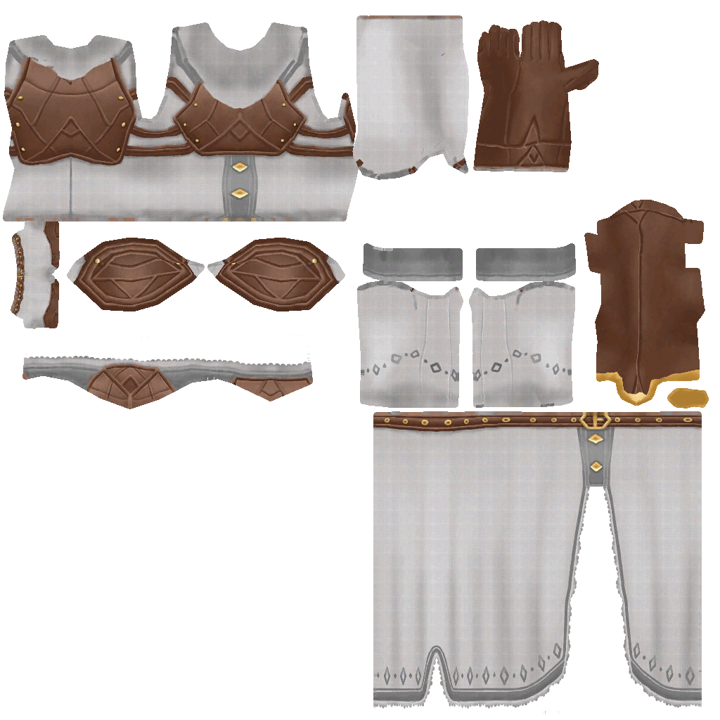 Clothing winter fighter B mage male DM