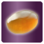 Icon item craft polished amber crystal