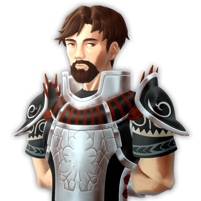 Noble bust baldrik pose A