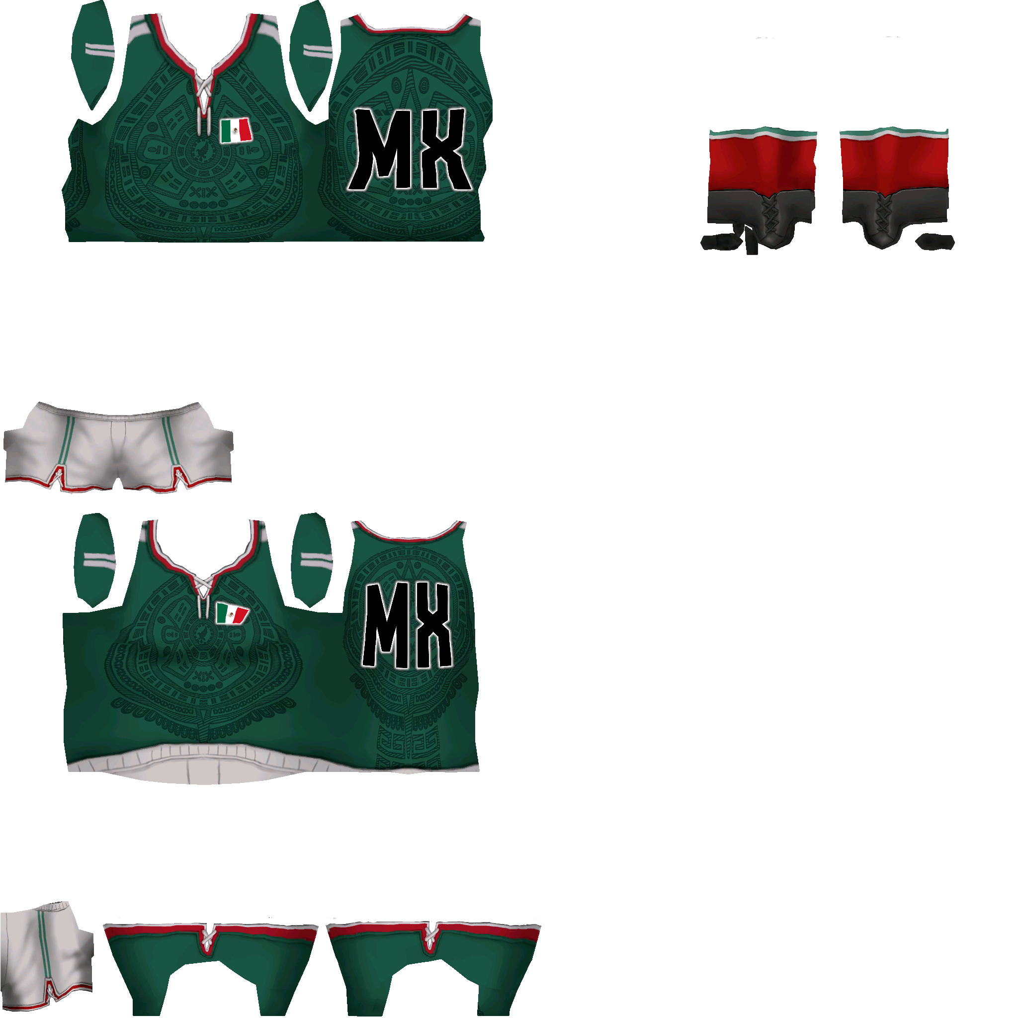 Fc2026 clothing A mexico warriors DM