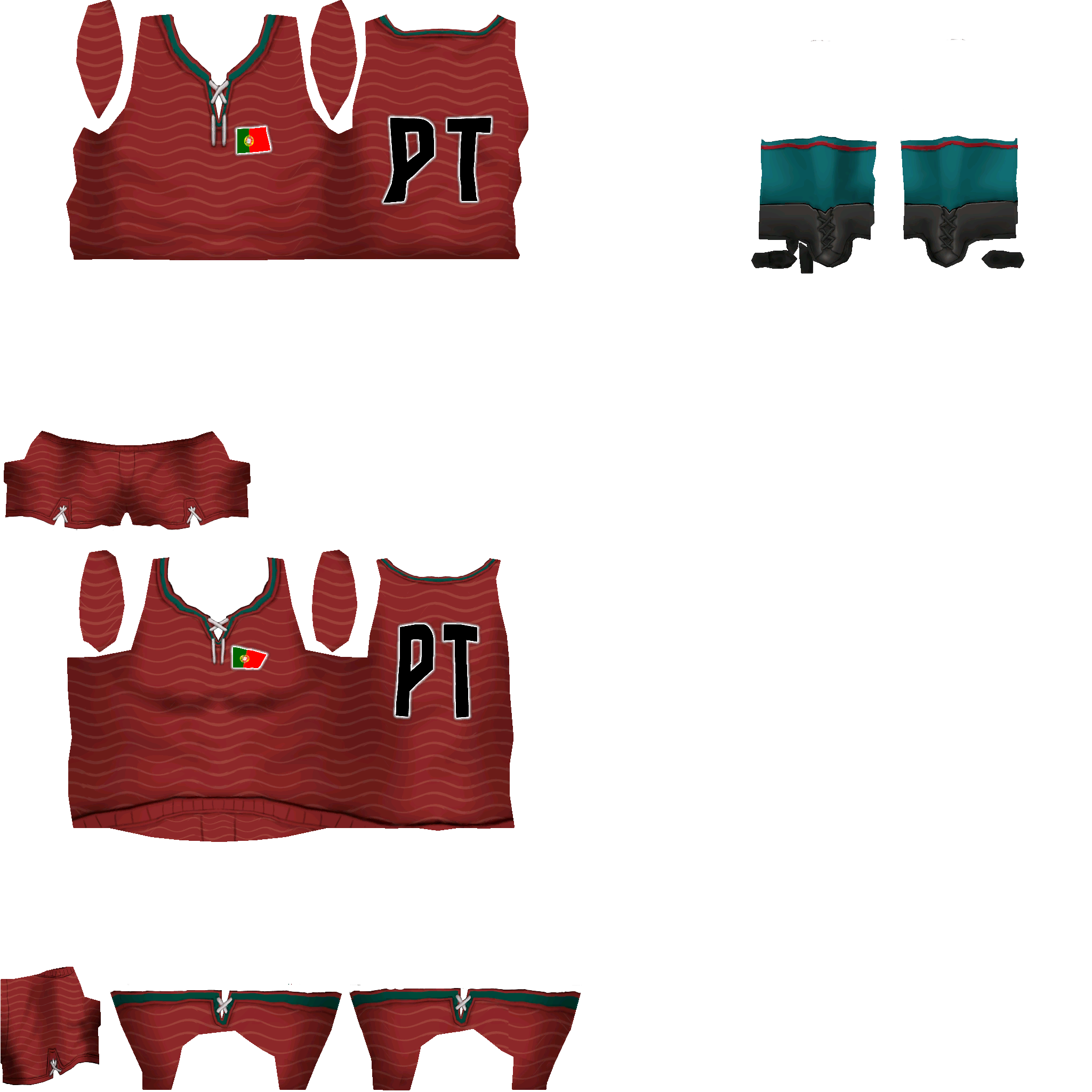 Fc2026 clothing A portugal warriors DM