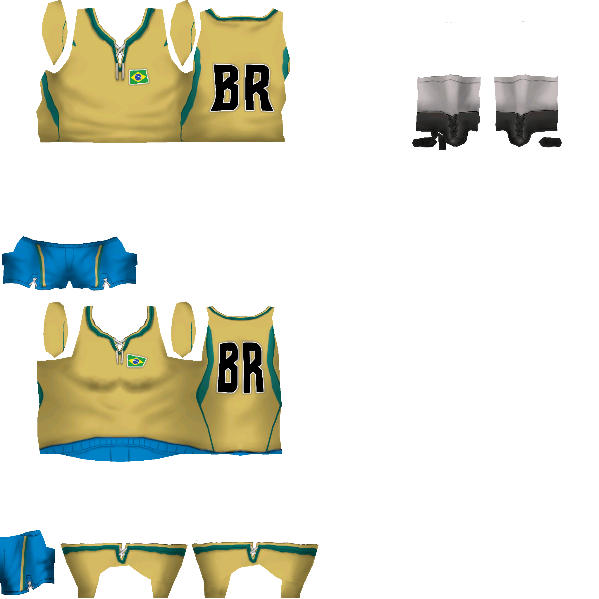 Fc2026 clothing A brasil warriors DM