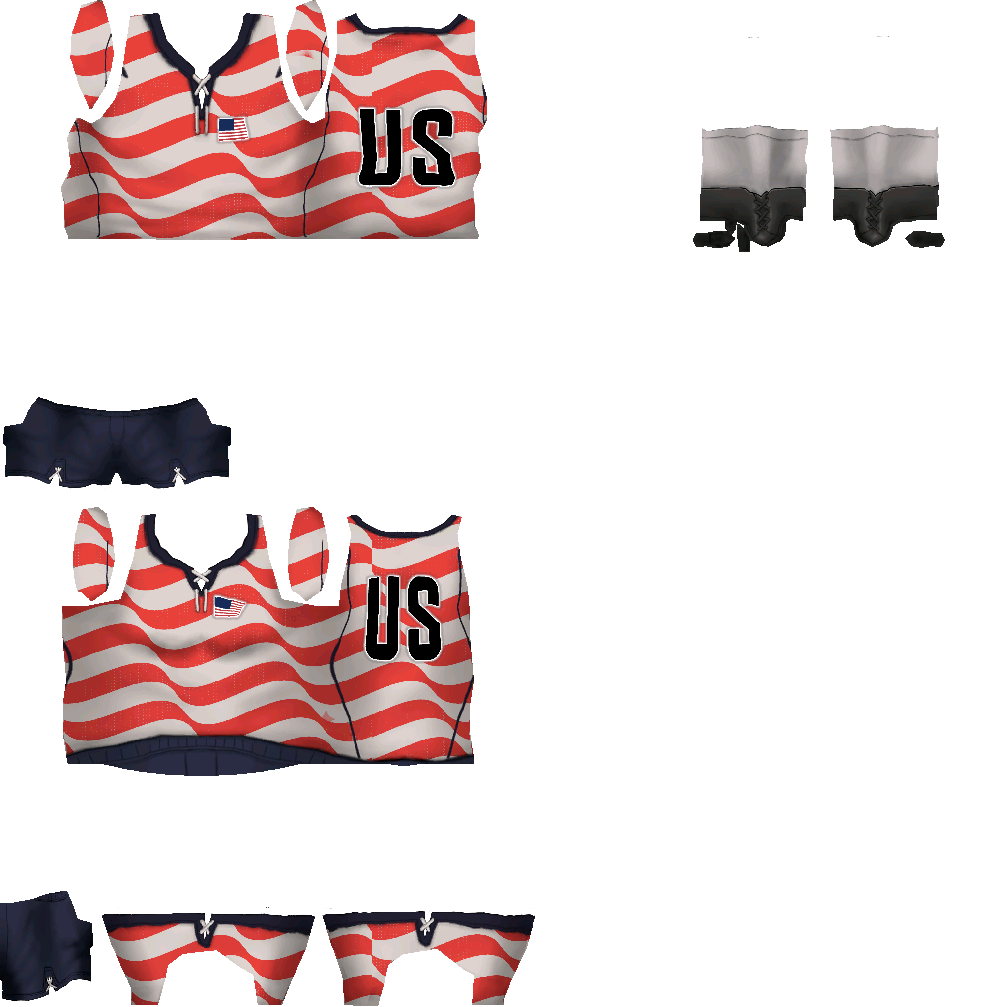 Fc2026 clothing A usa warriors DM