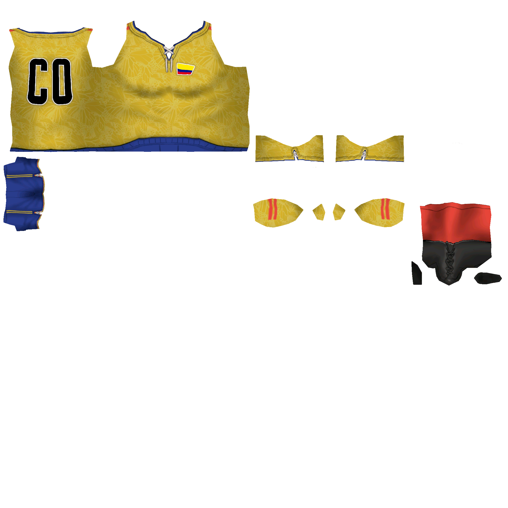 Fc2026 clothing A colombia mage female DM