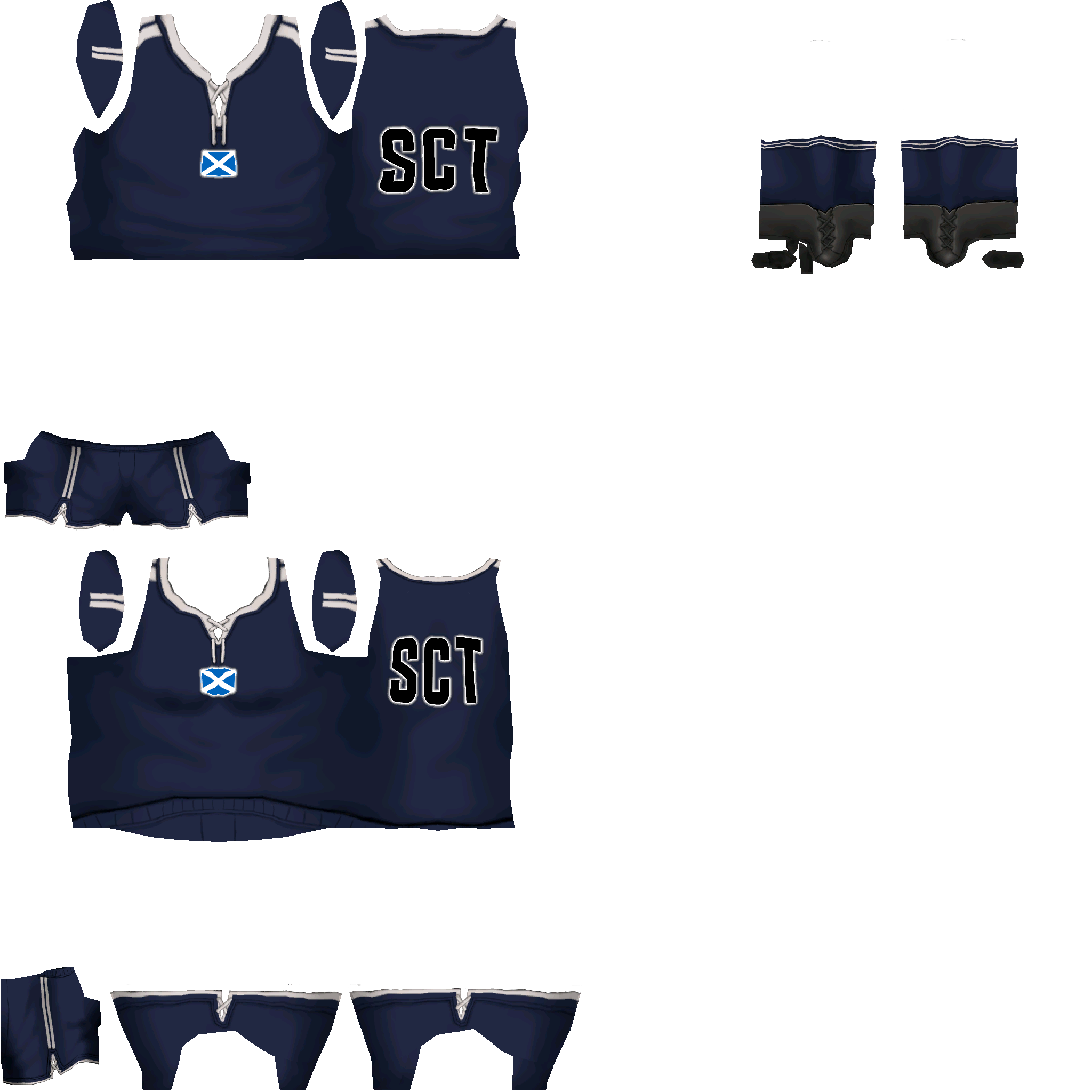 Fc2026 clothing A scotland warriors DM