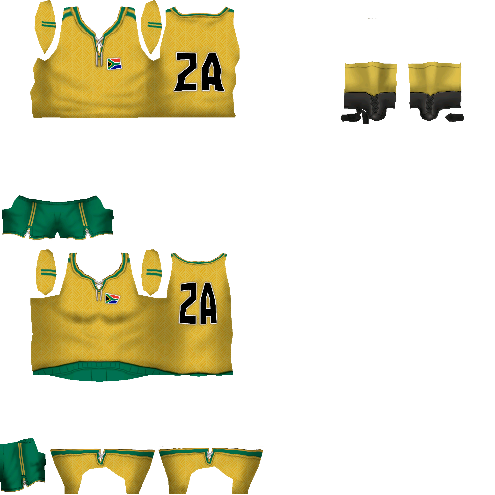 Fc2026 clothing A southafrica warriors DM