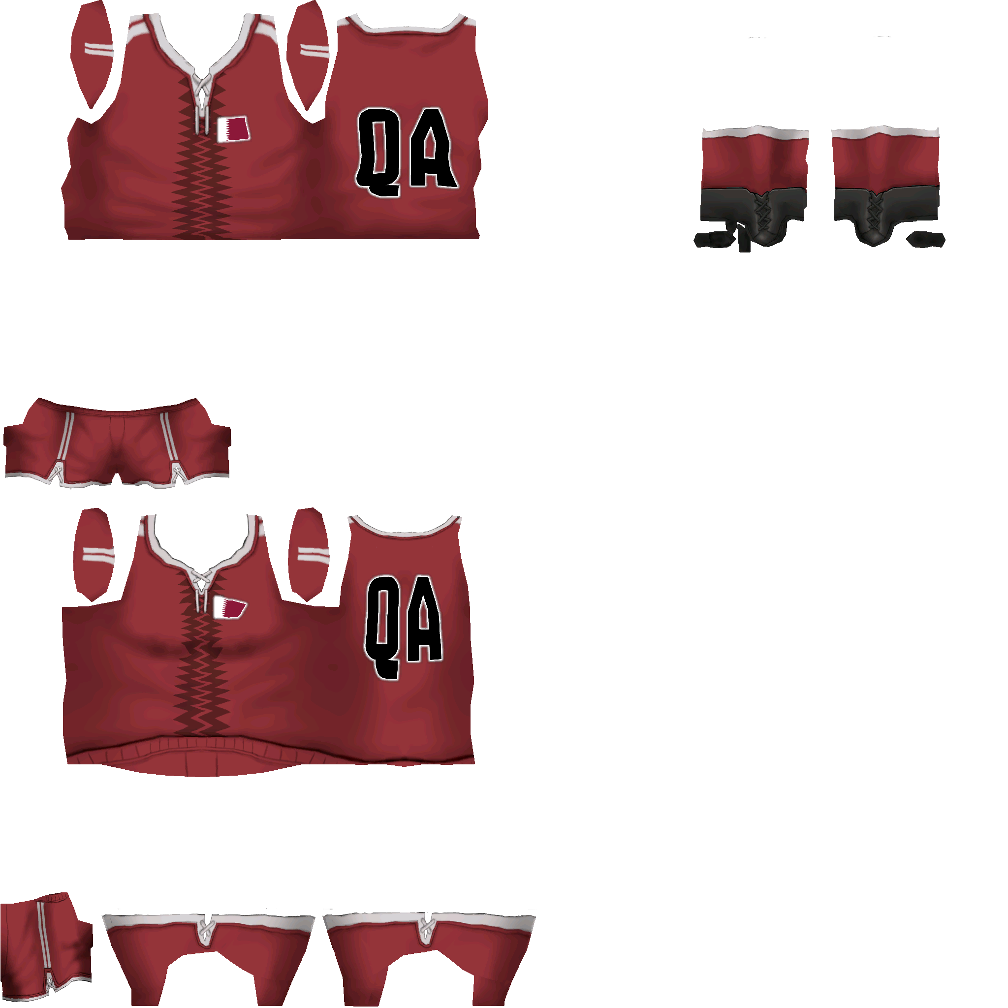 Fc2026 clothing A qatar warriors DM