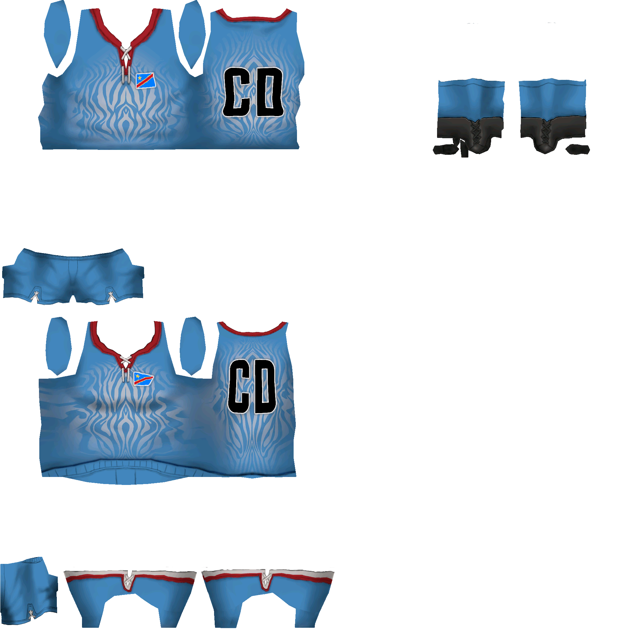 Fc2026 clothing A drcongo warriors DM