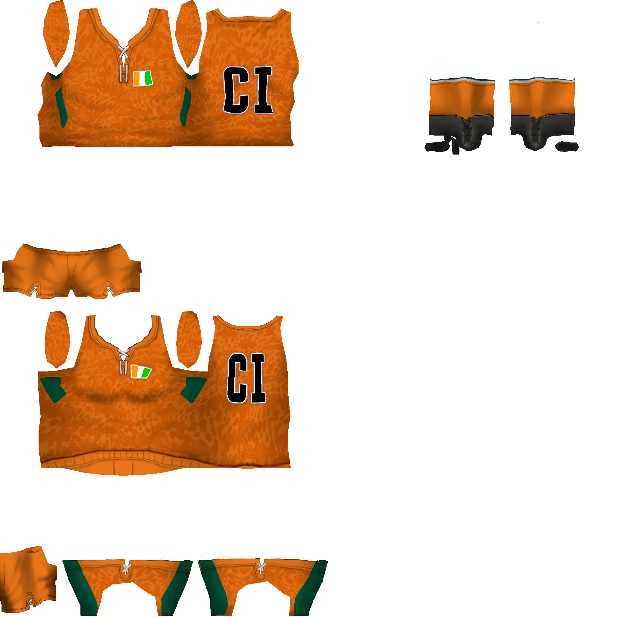 Fc2026 clothing A cotedivoire warriors DM