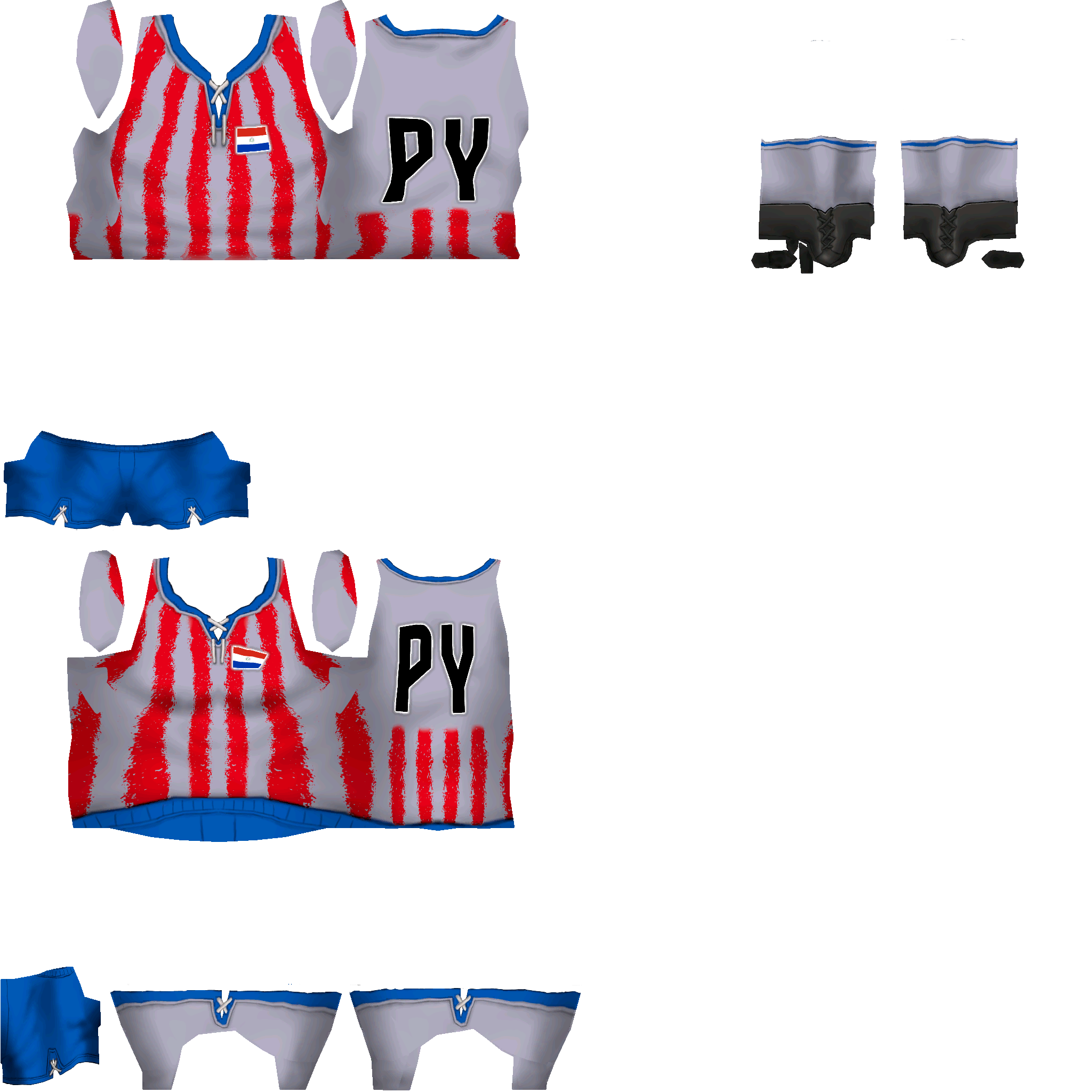 Fc2026 clothing A paraguay warriors DM