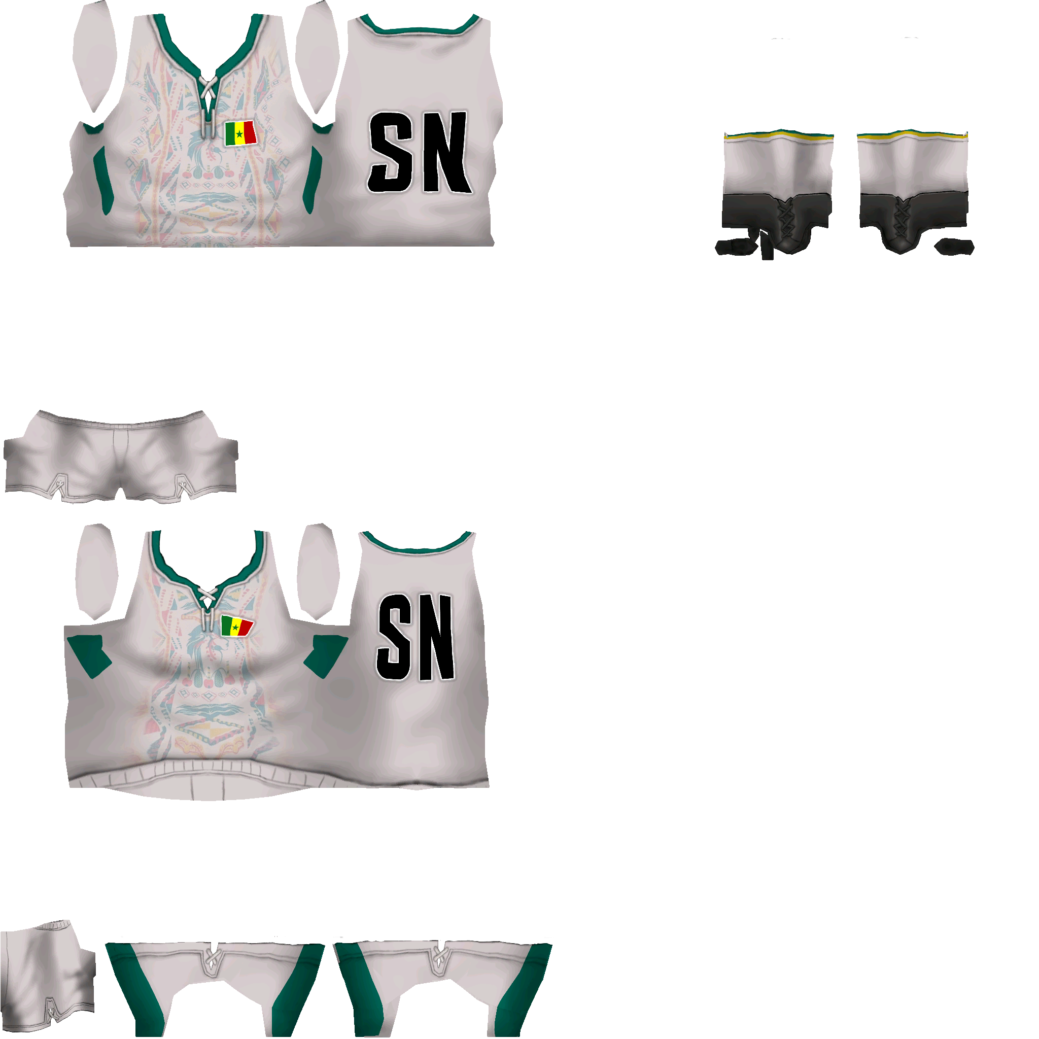Fc2026 clothing A senegal warriors DM
