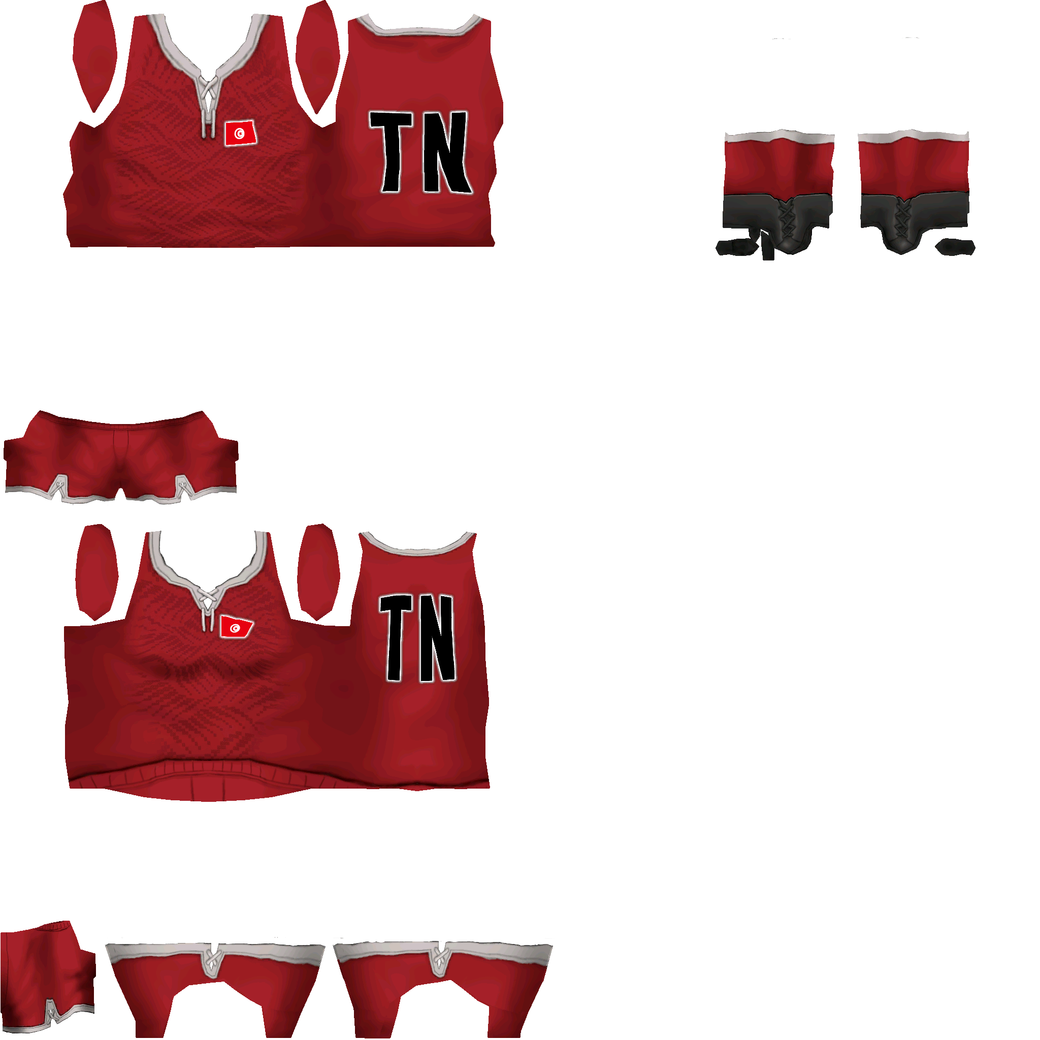 Fc2026 clothing A tunisia warriors DM