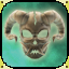 Icon premium accessory mask demon skull